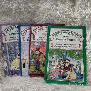 Bundle of 4 Henry & Mudge Children’s Books